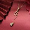 Necklace Women's Hollow Small Gourd Clavicle Chain Women's Temperament All-match Korean Necklace
