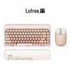 Механическая клавиатура LoFree OE914 с 84 клавишами, тремя режимами подключения, прокладками и беспроводной мышью