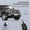 Чехол для автомобильного ключа из цинкового сплава для Toyota RAV4 Highland Coralla Hilux Fortuner Land Cruiser Camry Crown, брелок для ключей, аксессуары