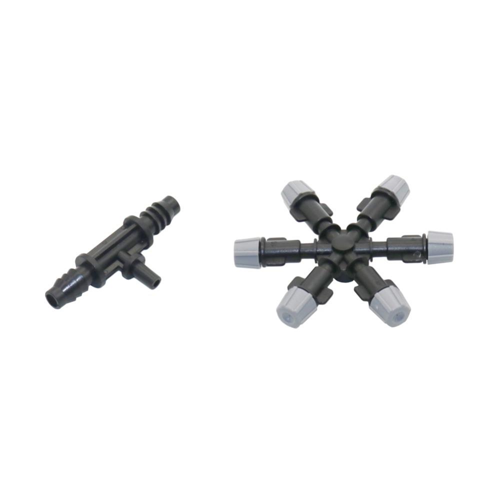 1 Pc Multi-nozzle Gray Sprinkler Garden Greenhouse Irrigation Sprayer Agriculture tools Water Fogger Cooling Misting Nozzle