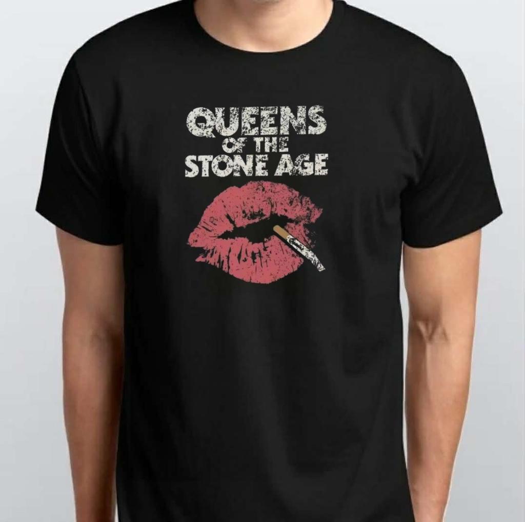 Queens of The Stone Age Hipster T-SHIRT Black