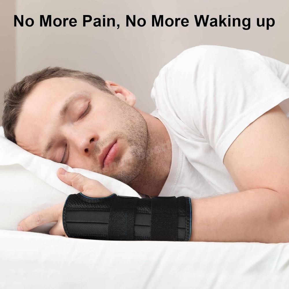 1 PC Compression Wrist Protector Carpal Tunnel Sports Wrist Guard Splint Wristband