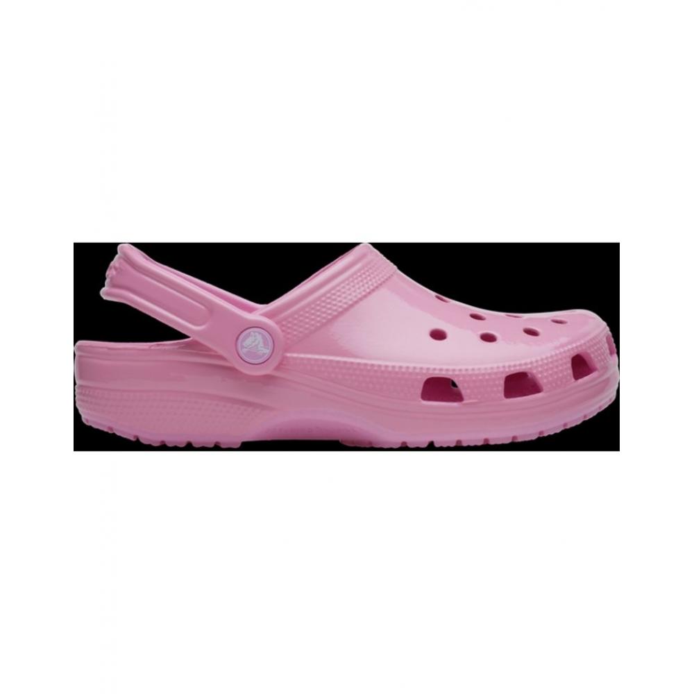 Crocs Классические блестящие сабо Pink Tweed 209609 6wy