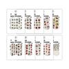 Children’s Nail Sticker 10-Piece Set, Mixed Colors