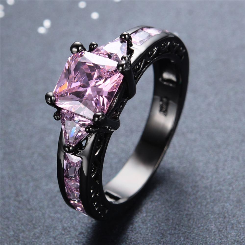 Elegant Zircon Rings for Women Creative Fashion Jewelry European Style Accessories
