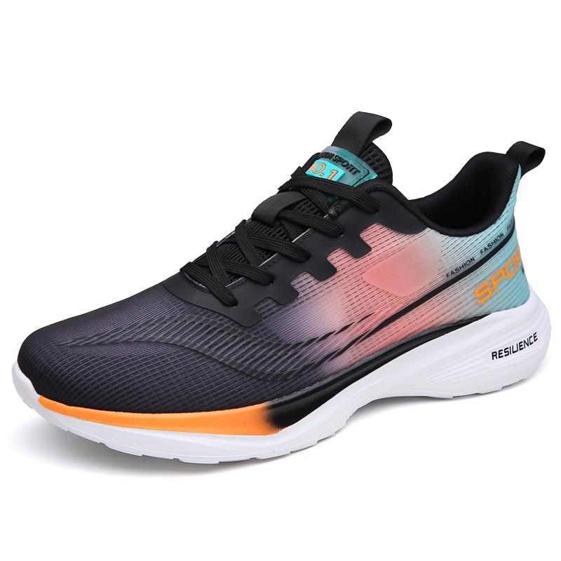 Модная мужская повседневная спортивная обувь, дышащие легкие кроссовки, уличные сетчатые кроссовки для бега, атлетическая обувь для бега трусцой и ходьбы