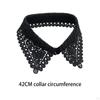 Fake Choker Clothes Accessories Chiffon Versatile False Neckwear Lapel for Women Girls