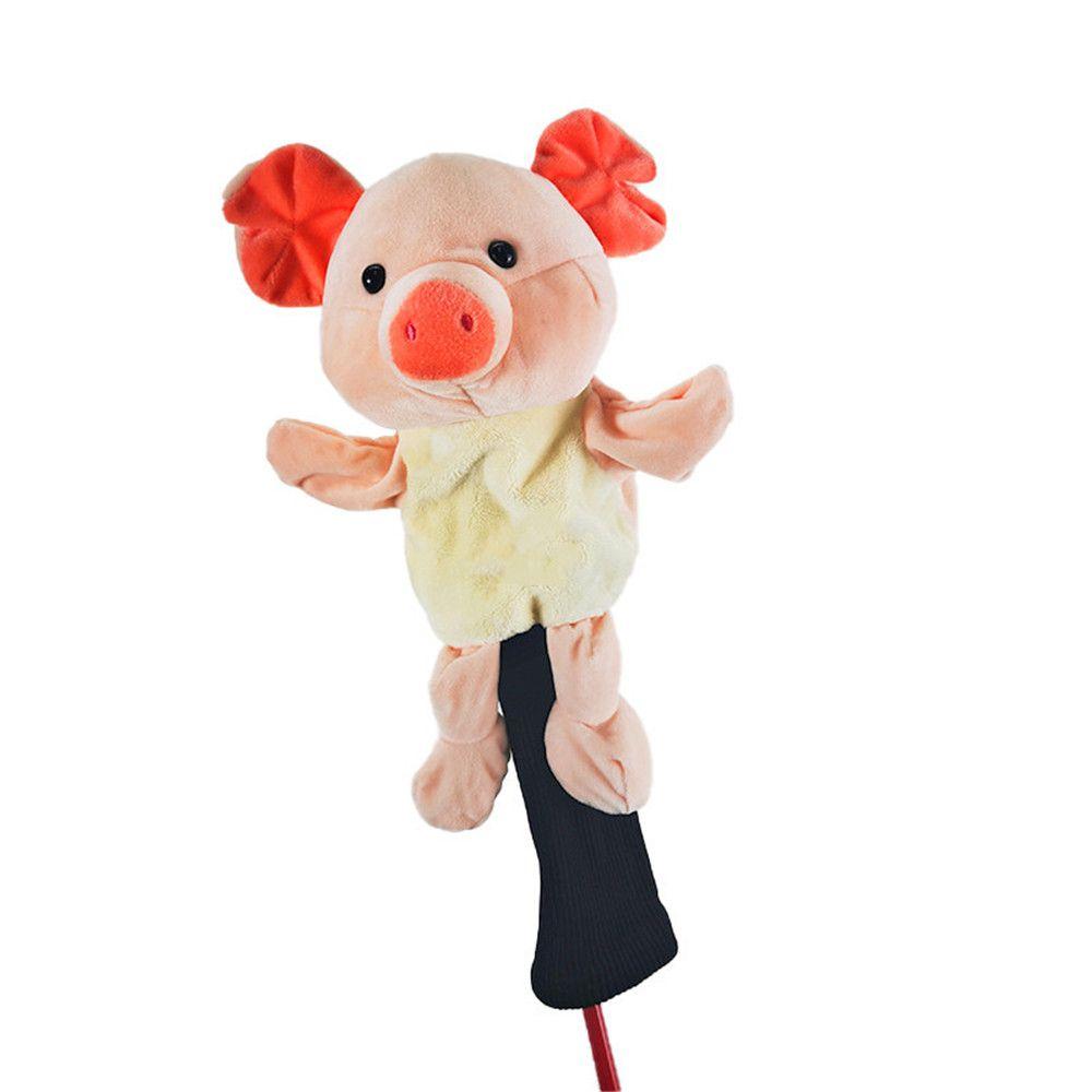 Accessories 1/3/5 Fairway Woods Golf Rod Sleeve Sets Golf Club Head Covers Plush Animal Headcover