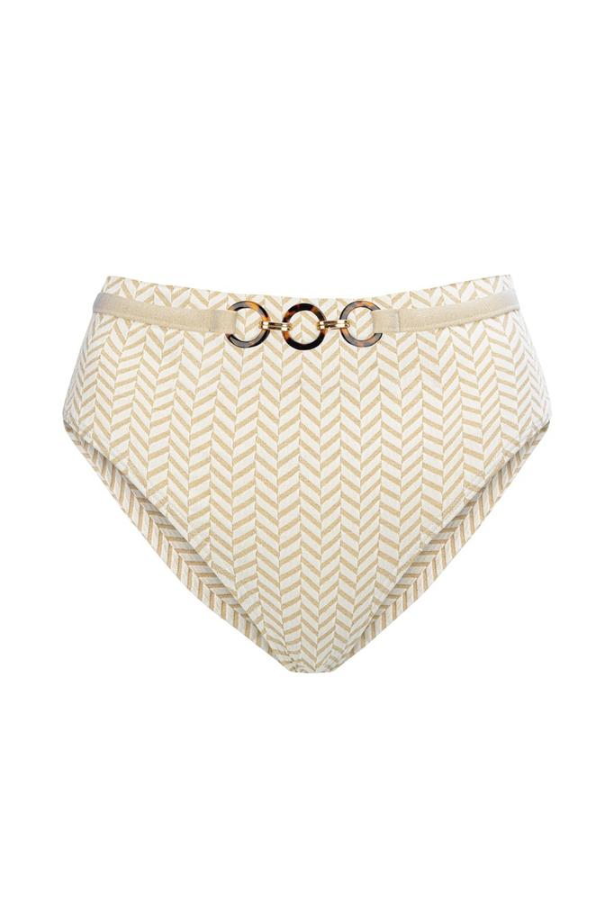 Женские плавки с принтом "ёлочка" Marc & Andre (104372)