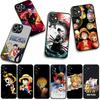 Чехол для телефона Luffy Roronoa Zoro One Pieces Sanji для Apple iPhone 16 15 14 Plus 13 12 Mini 17 Pro Max + ProMax 16E Air Case