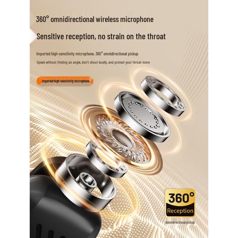 Newmine U-238 Series Portable Wireless Amplifier with Lapel Mic