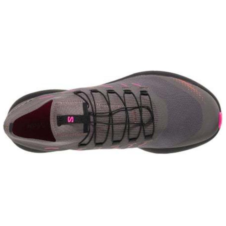 SALOMON Кроссовки женские Pulsar Trail Pro 2 Plum Kitten Pink Glow Серый Черный L47385300