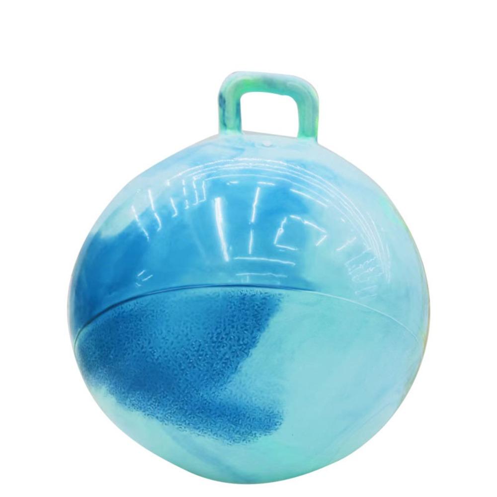 Hopping Toys Hopper Ball With Handle Jumping Ball Thickened Bouncing Ball Kids Toy