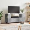 VidaXL TV Stand Concrete Grey 102x34.5x43 Cm Engineered Wood 833746