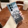 Чехол с узором "Пейзаж" для Samsung Galaxy S26 S25 S24 Ultra S23 S25 FE A57 A17 A37 A16 A56 A55 A15 A35 A36 Мягкий ТПУ чехол для телефона