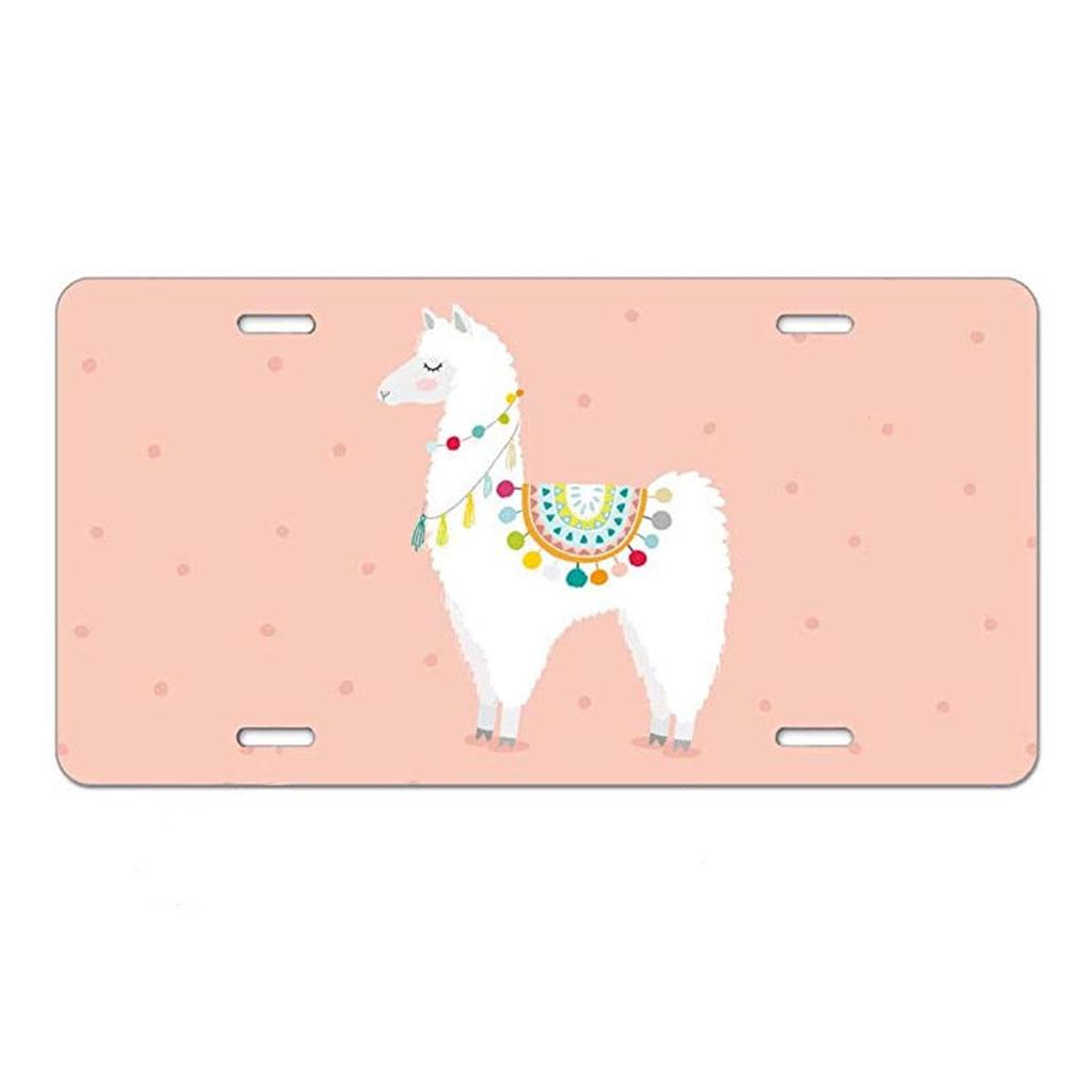 Sublimation Printed US Standard License Plate Metal Sign, 12x6 Inches, Hot-Selling Design