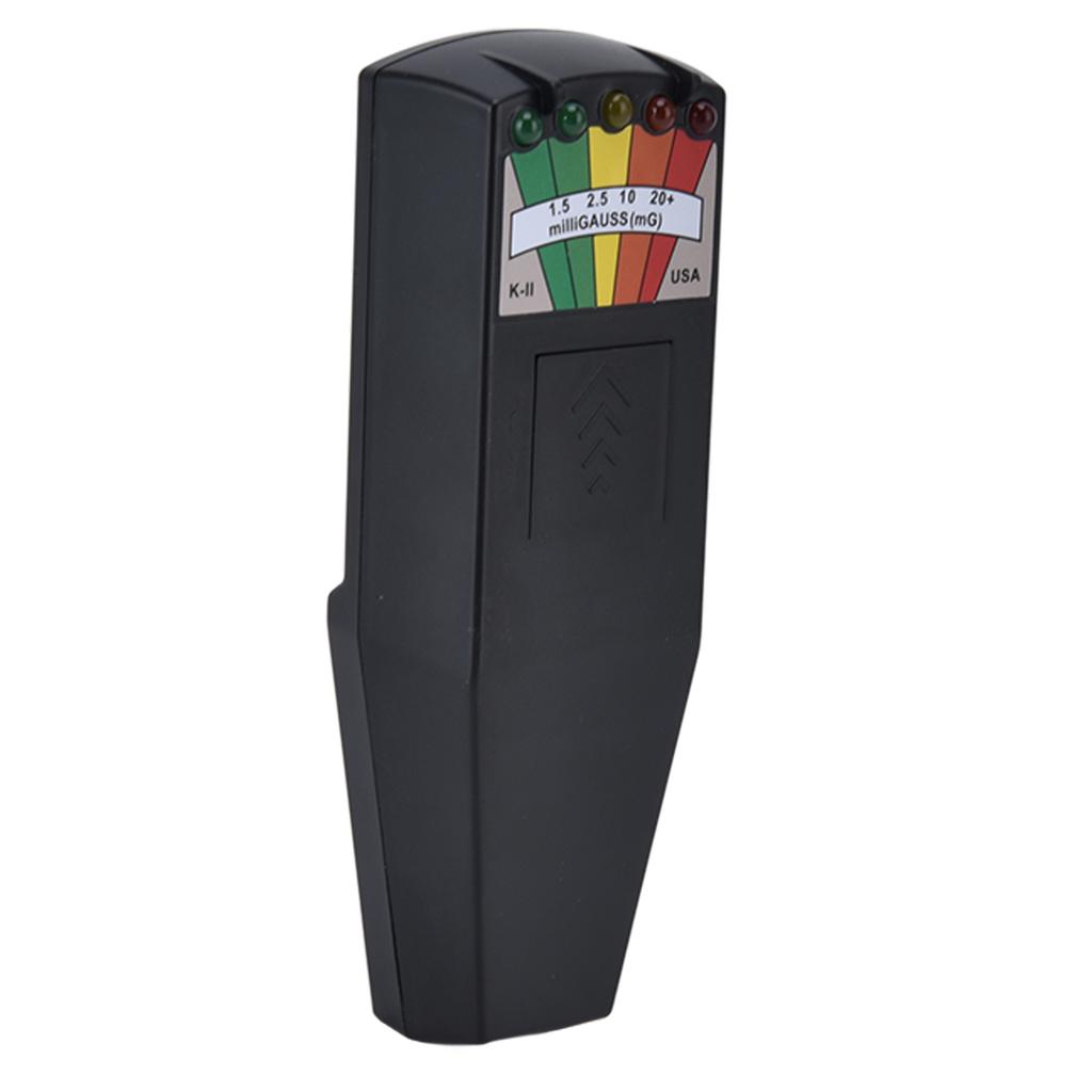 EMF Detector Colored LED Light Sensitive EMF Magnetic Field Radiation Tester Home Appliance