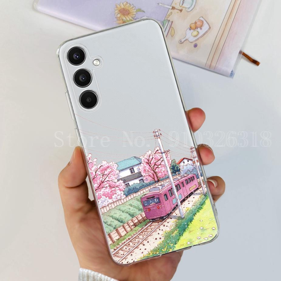 Для Samsung Galaxy A14 A24 A34 A54 Чехол Новая Мода Расписной Чехол Мягкий Силикон ТПУ Чехол для Телефона Для Samsung A54 A 14 24 34 Fundas