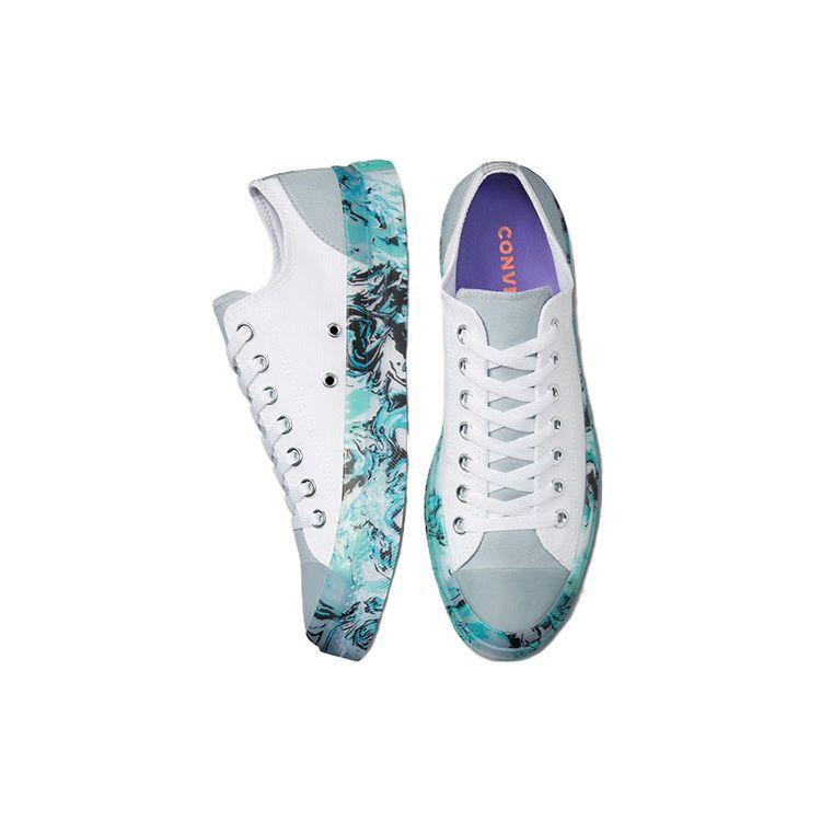 Converse Кроссовки унисекс Chuck Taylor All Star CX Low Marbled White Ash-Stone Washed-Teal A00427C