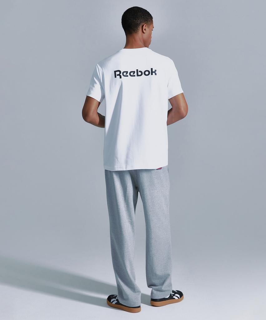 Reebok Свободные прямые спортивные штаны - Серые