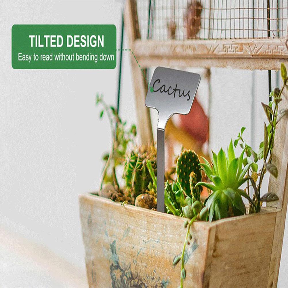 10 шт. Металлические бирки для растений, погодоустойчивые колышки для сада, маркеры для посадки, садоводства для овощей, цветов, семян, теплицы