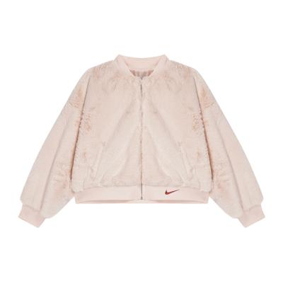 Однотонная двусторонняя повседневная куртка с бейсбольным воротником женская куртка Guava-Ice FB8693-838