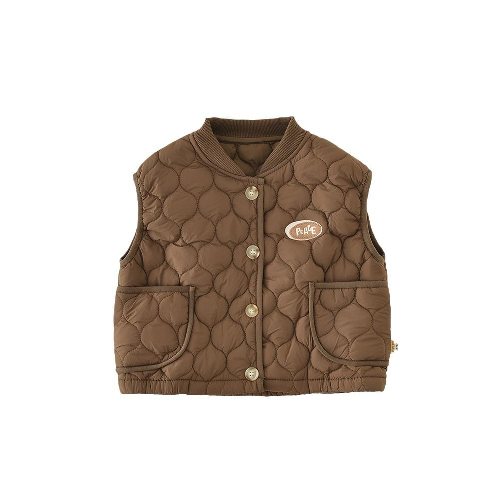Детский жилет осенне-зимняя утепленная верхняя одежда утепленный мужской и детский теплый жилет жилет в иностранном стиле