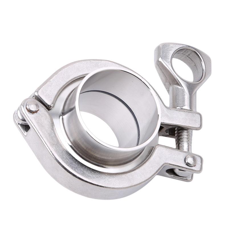 Exhaust V Band Clamp Flange Kit Auto Parts Stainless Steel For Turbo Exhaust Pipes V-Band Clamp Kit