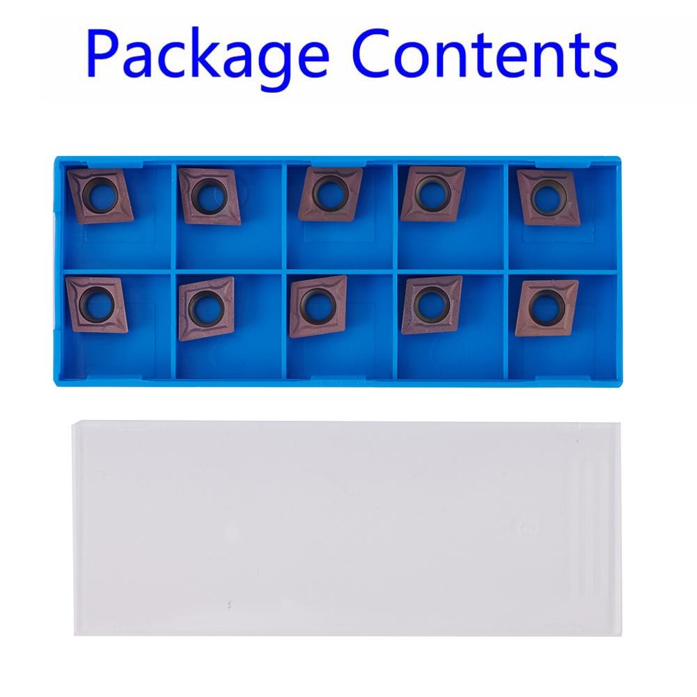 CCMT09T304 VP15TF Твердосплавные пластины — ваш надежный инструмент для токарной обработки деталей