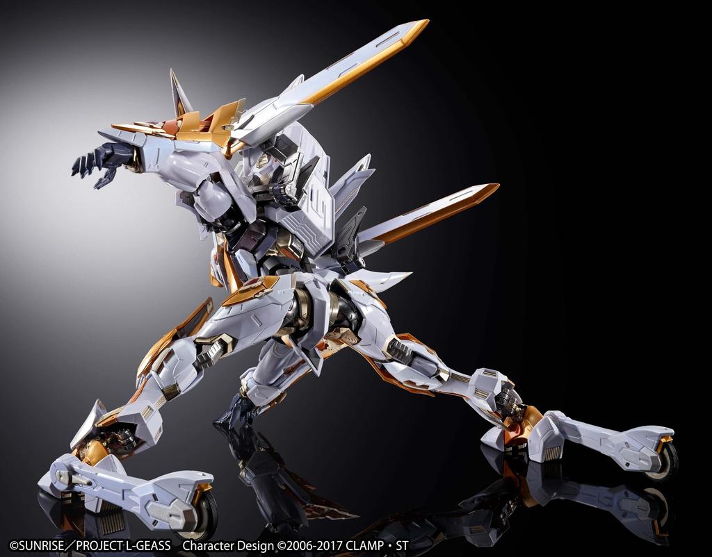 METAL BUILD DRAGON SCALE Lancelot Albion Code Geass Lelouch of the Rebellion R2 Painted Movable Figure ABS&PVC&Diecast