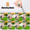 Насадка для распыления шланга высокого давления для подачи воды, распылитель с регулируемым 8-ю режимами для полива сада, мойки автомобилей, душа для домашних животных