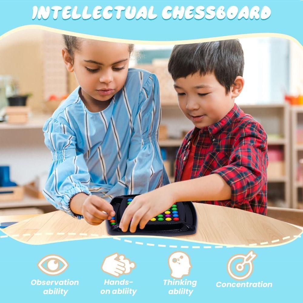 Parent-child Intellectual Chessboard Plastic Magic Chess Game Funny Board Game  for Kids Adult