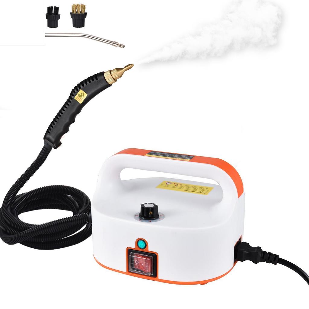 Портативный пароочиститель 1500 Вт, высокая температура, высокое давление, мобильная чистящая машина, пароочиститель