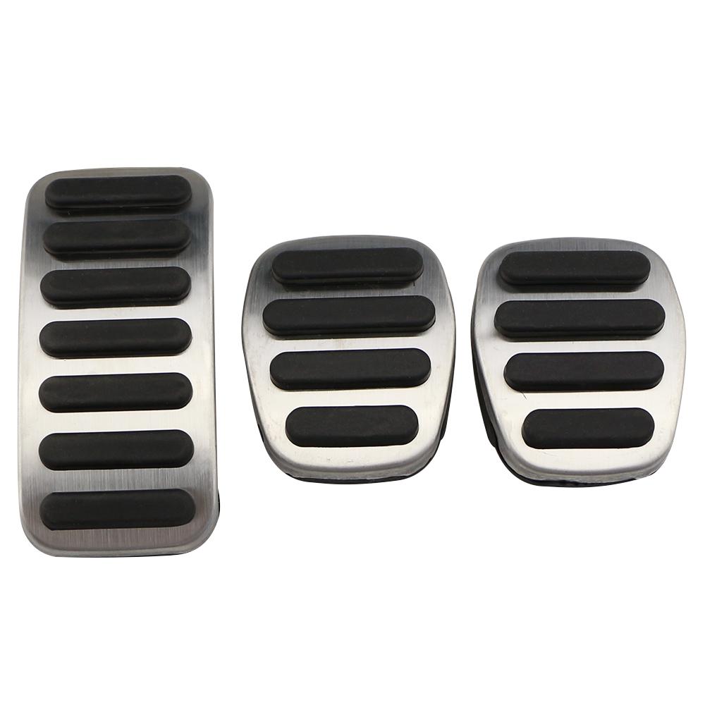 Чехол для автомобильных педалей из нержавеющей стали для Volvo V40 C30 C70 S40 2013-2018, чехлы для педалей тормоза, топлива, газа