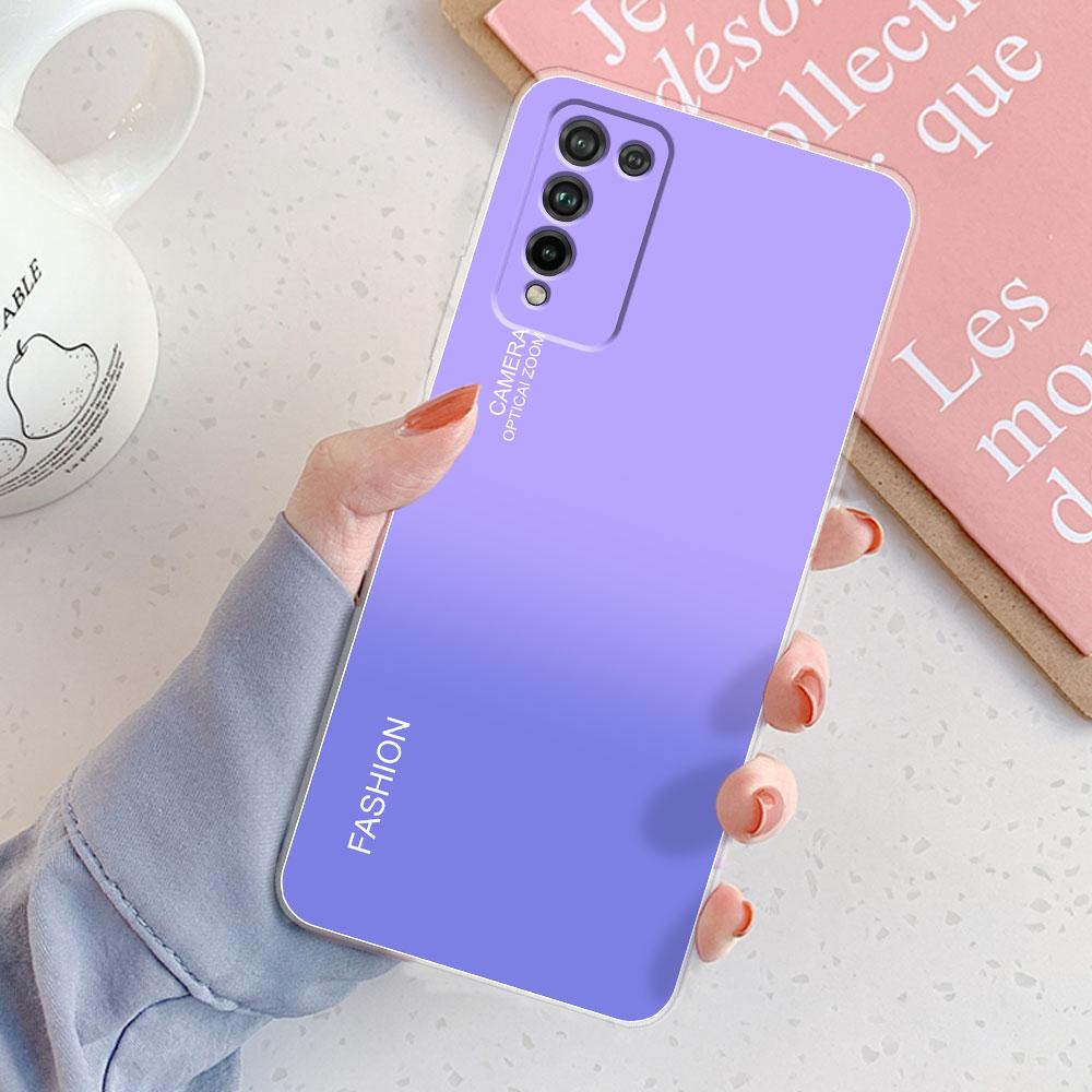 For Honor 10X Lite Case Cover DNN-LX9 Honor10X Lite 10 X Lite Chic Girl Marble Silicone Clear Phone Case For Honor 10X Lite Cute