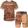 Камуфляжные футболки/шорты/комплекты с 3D принтом для охоты на животных и оленя, мужская футболка в стиле Харадзюку, спортивная одежда на открытом воздухе, костюмы, повседневная одежда для бега, комплект из 2 предметов