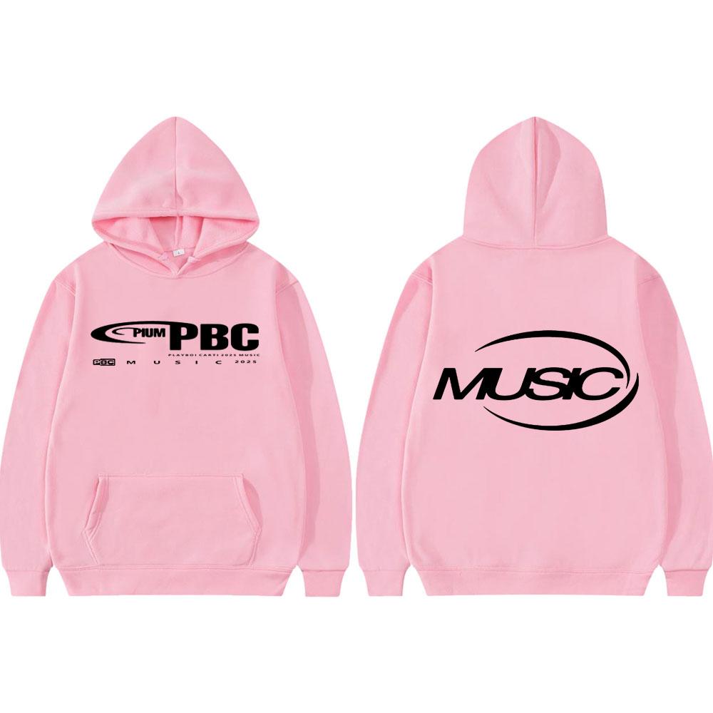 Рэпер Playboi Carti Я Музыка Мерч Худи Мужской Женский Хип-Хоп Винтажные Толстовки с Капюшоном Мода Повседневные Оверсайз Пуловеры
