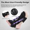 Plantar Fasciitis Night Splint Adjustable Foot Drop Orthotic Brace for Plantar Fasciitis Achilles Tendonitis Relief Breathable