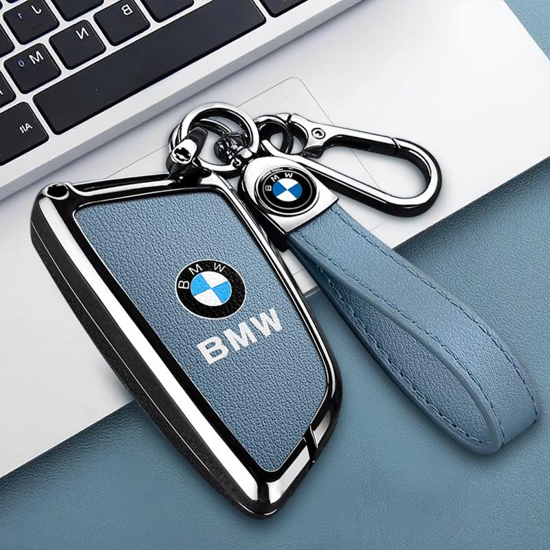 Leather Car Remote Key Case Cover Shell Protector For BMW 1 3 5 Series X1 X3 X4 X5 F10 F15 F16 F20 F30 F18 F25 M3 M4 Accessories t5
