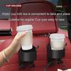 Car Seat Headrest Hook Hanger Storage Organizer Universal With Cup Holder For Handbag Fit Universal Vehicle Car Accessories - Ri