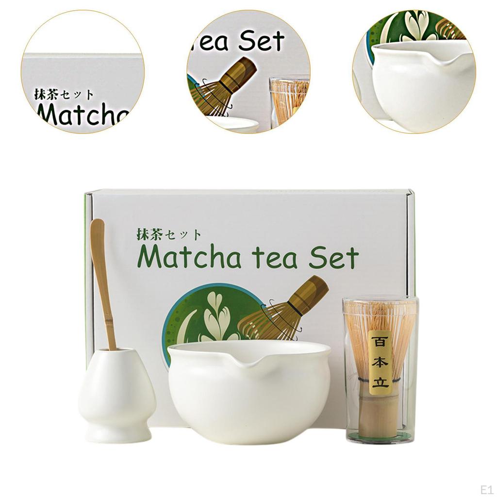 4 предмета японский чайный сервиз матча церемониальные наборы аксессуары для подарков домой