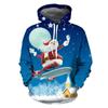 Christmas Series Creative Personality Picture Pullover 3D Printing Loose and Comfortable Sports and Leisure Trend Fashion Hoodie