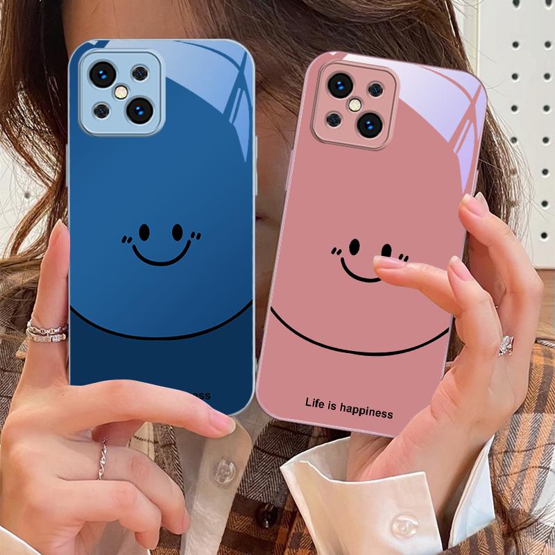 Жизнь — это про счастье Для Oppo Find X5 X8 Pro X2 Lite X7 Ultra F11 23 Reno4 Z 6 Pro A72 58 78 73 16 98 A54S Стеклянный чехол для телефона