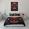 Stylized tribal mask pattern. Bedding sets Duvet cover sets Duvet covers Pillowcases(1*Duvet Cover 2*Pillowcases without duvet insert)