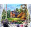 DIY Diamond Painting Scenery Cross Stitch Diamond Embroidery Landscape Pattern Full Round Rhinestone