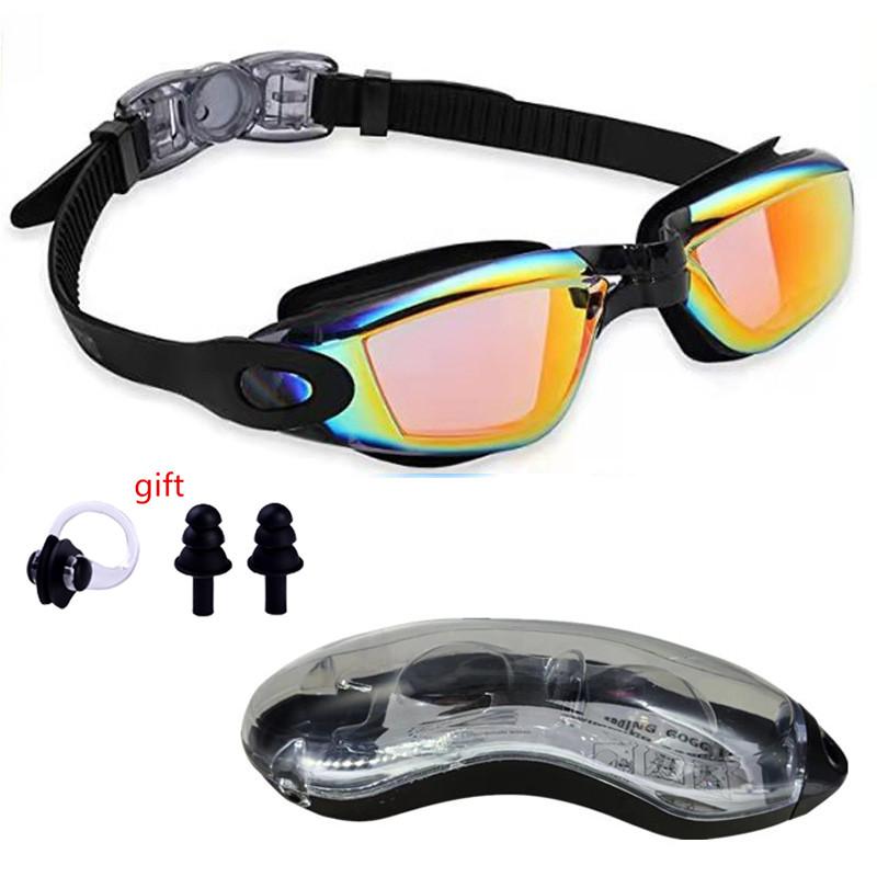 No Leaking Anti Fog Full Protection HD Swimming Goggles Men Women Glasses Adjustable Swim Leak Proof Eyewear For Adult