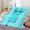 Music Games S-sprunki Blanket Warm And Soft Suitable For Bedroom Living Room Sofa Bed Office Travel Camping