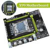 X99 Настольная материнская плата Двухканальная LGA 2011 Игровая материнская плата DDR4 RAM USB 2.0/3.0 128 ГБ памяти 2400 МГц для настольного компьютера