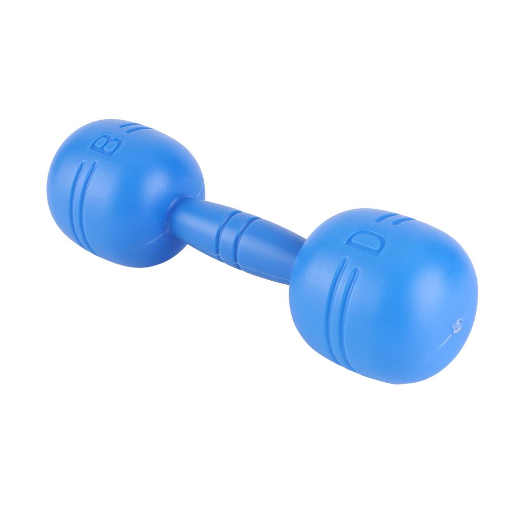 Kids Plastic Hand Dumbbells Safe Interesting Exercise Barbell Children Exercise Fitness Sport Toy