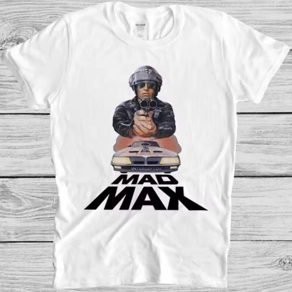 Mad Max Action Movie 79 Cult Film Movie Gift Funny Tee T Shirt 1370 Harajuku streetwear harajuku shirt graphic t shirts